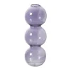 Xenos Vaas voor geurstokjes bollen - paars - ø6.5x16.5 cm- Vazen|Vazen