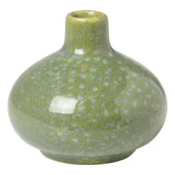 Xenos Vaasje groen - rond - ø9x9 cm- Vazen|Vazen