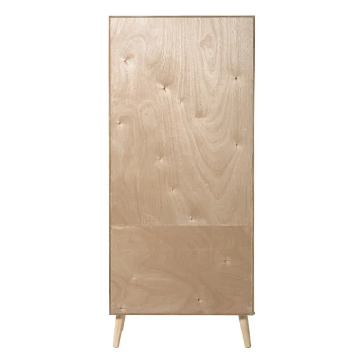 Xenos Vakkenkast Java met deuren - bruin - 170x70x33.5 cm- Boekenkasten|Vakkenkasten