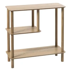 Xenos Vakkenkast Scandi laag - naturel - 75x75x30 cm- Vakkenkasten