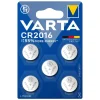 Varta lithium CR2016 batterijen - set van 5- Batterijen