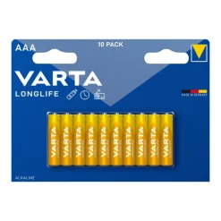 Varta longlife AAA batterijen - set van 10- Batterijen