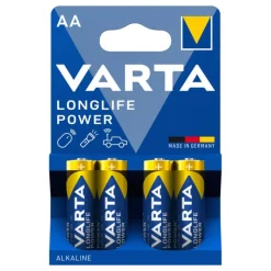 Varta longlife power AA batterijen - set van 4- Batterijen