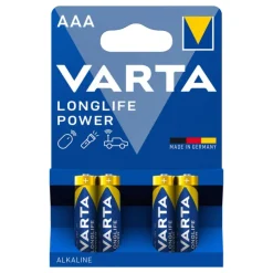 Varta longlife power AAA batterijen - set van 4- Batterijen