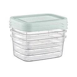 Xenos Vershoudbakjes - 275 ml - set van 3- Bewaardozen