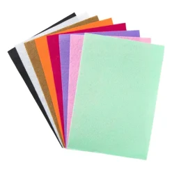 Xenos Vilt vellen - multikleur - set van 8- Knutselpapier