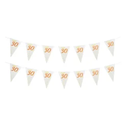 Xenos Vlaggenlijn 30 jaar - 10 m- Vlaggenlijnen|Verjaardagen
