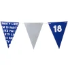 Xenos Vlaggenlijn 18 jaar - blauw - 10 meter- Vlaggenlijnen|Verjaardagen