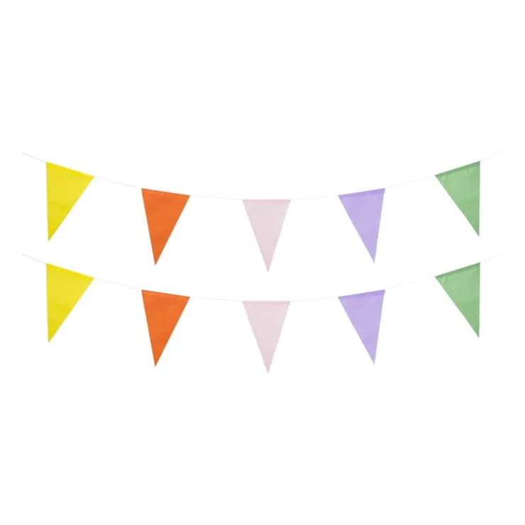 Xenos Vlaggenlijn papier - 10 m- Vlaggenlijnen|Kinderfeestjes