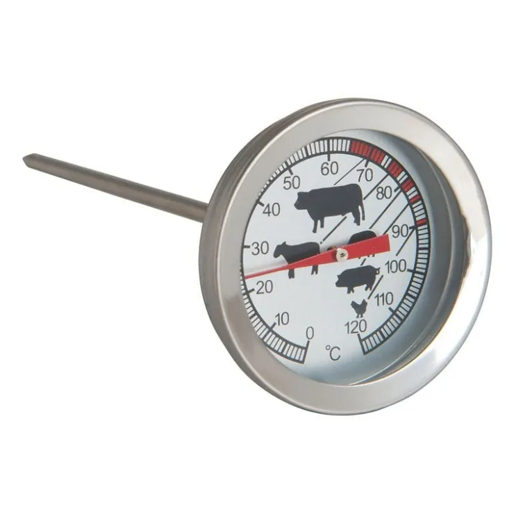 Xenos Vleesthermometer - RVS- Barbecue|Keukengerei