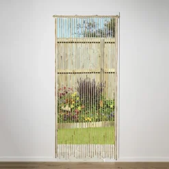 Xenos Vliegengordijn - bamboe look - 90x200 cm- Vliegengordijnen