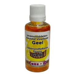 Xenos Vloeibare kleurstof - geel - 50 ml- Kleurstoffen