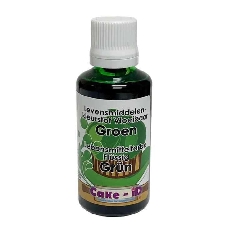 Xenos Vloeibare kleurstof - groen - 50 ml- Kleurstoffen