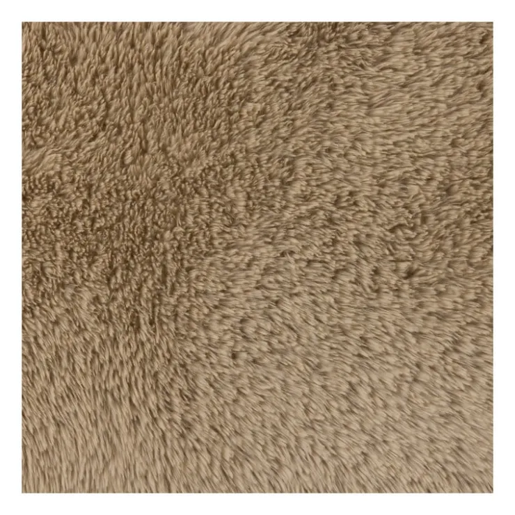 Xenos Vloerkleed fluffy - bruin - 60x90 cm- Vloerkleden