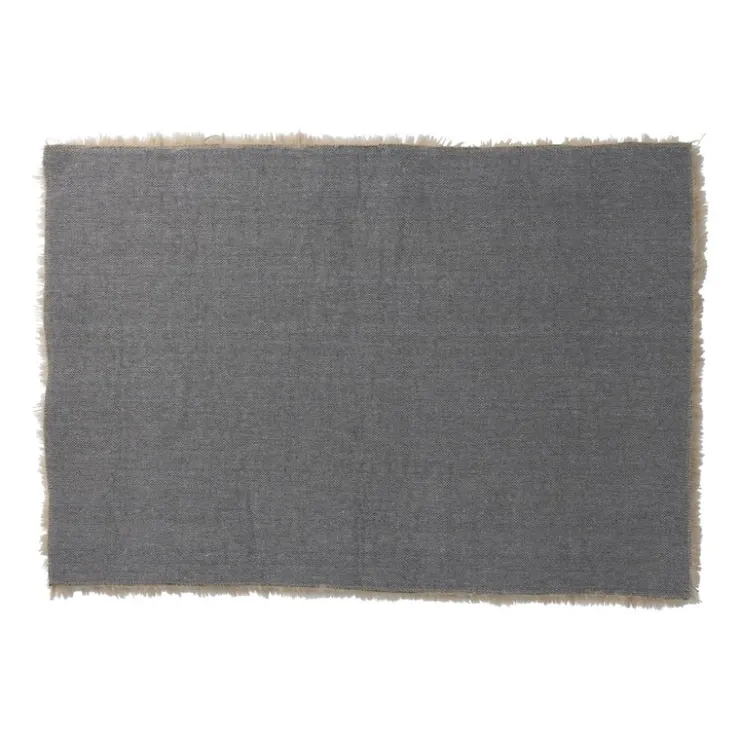 Xenos Vloerkleed fluffy - bruin - 60x90 cm- Vloerkleden