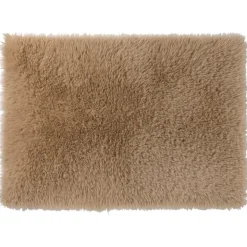Xenos Vloerkleed fluffy - bruin -150x230 cm- Kerstcadeaus|Vloerkleden