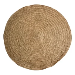 Xenos Vloerkleed naturel - Ø150 cm- Vloerkleden