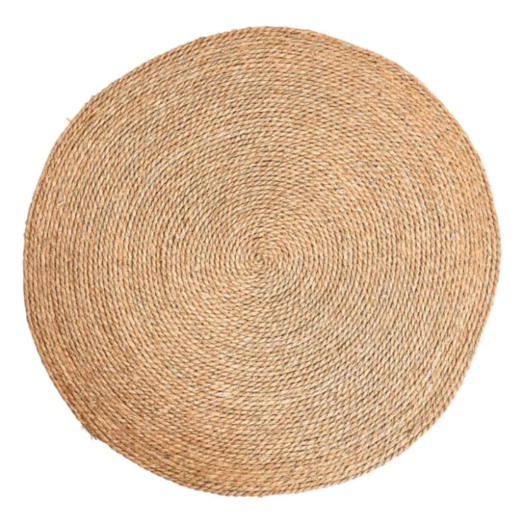 Xenos Vloerkleed riet - bruin - 87 cm- Vloerkleden
