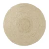 Xenos Vloerkleed riet - naturel - ø150 cm- Vloerkleden