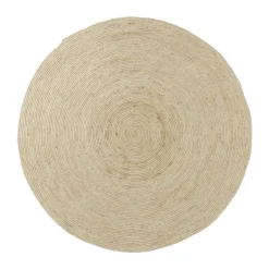 Xenos Vloerkleed riet - naturel - ø150 cm- Vloerkleden