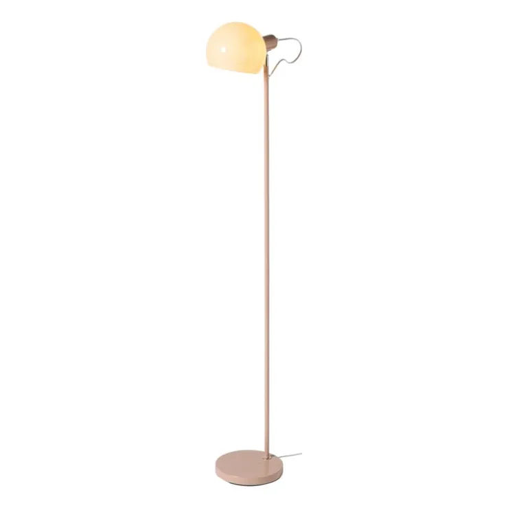 Xenos Vloerlamp retro - roze - ø22x146 cm- Staande Lampen
