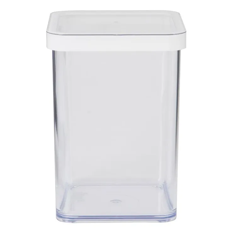 Xenos Voorraaddoos Lugano - 1 L - 10x10x14 cm- Bewaardozen