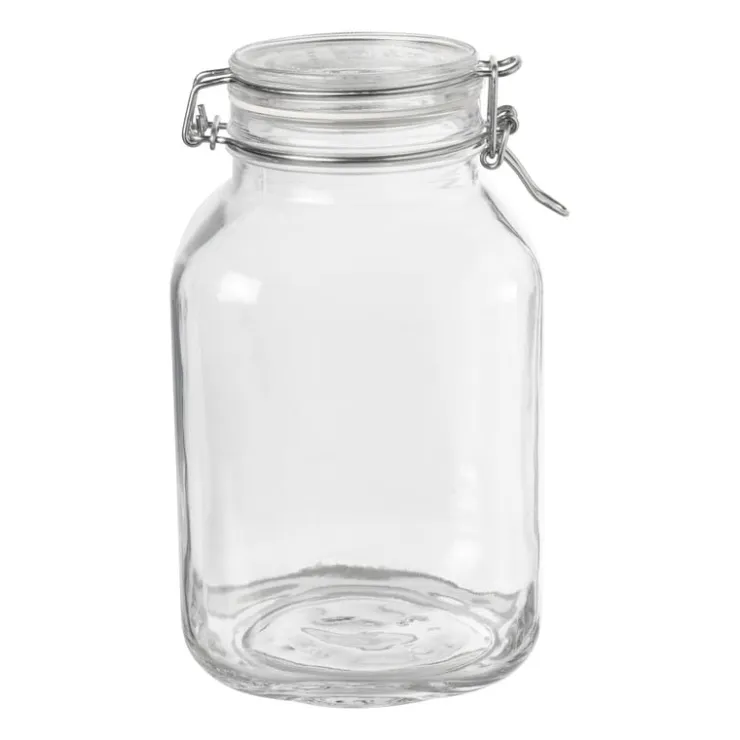 Xenos Voorraadpot Fido met klemdeksel - 3 liter- Voorraadpotten