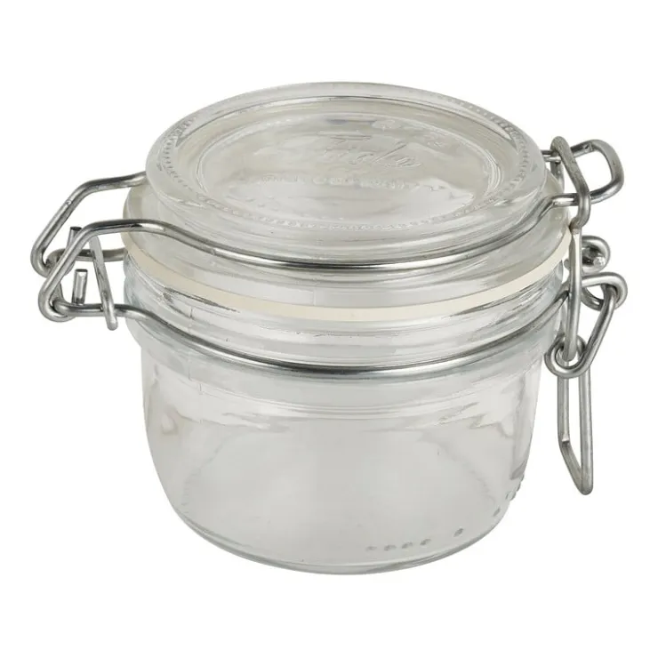 Xenos Voorraadpot Fido met klemdeksel - 125 ml- Voorraadpotten