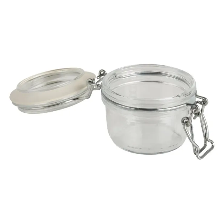 Xenos Voorraadpot Fido met klemdeksel - 125 ml- Voorraadpotten