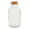 Xenos Voorraadpot met kurken deksel - 1.1 liter- Voorraadpotten