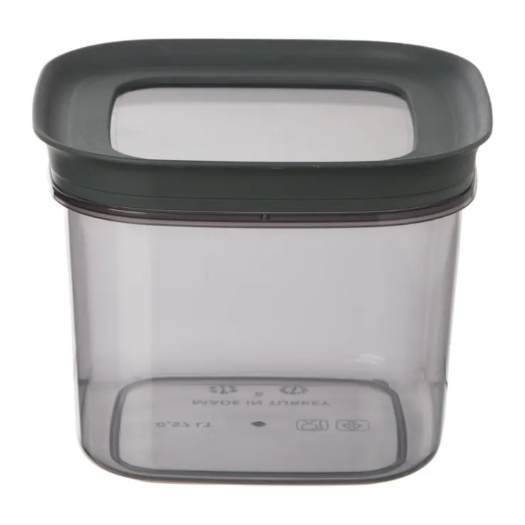 Xenos Voorraadpot Vinto - 570 ml - 8.5x11x11 cm- Voorraadpotten