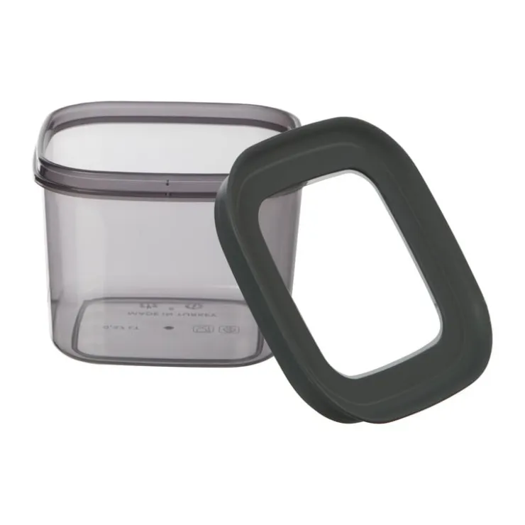 Xenos Voorraadpot Vinto - 570 ml - 8.5x11x11 cm- Voorraadpotten