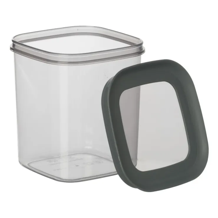 Xenos Voorraadpot Vinto - 870 ml - 12.5x11x11 cm- Voorraadpotten