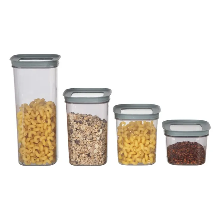 Xenos Voorraadpot Vinto - 870 ml - 12.5x11x11 cm- Voorraadpotten