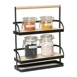 Xenos Voorraadpotje - goudkleurig - 100 ml- Voorraadpotten