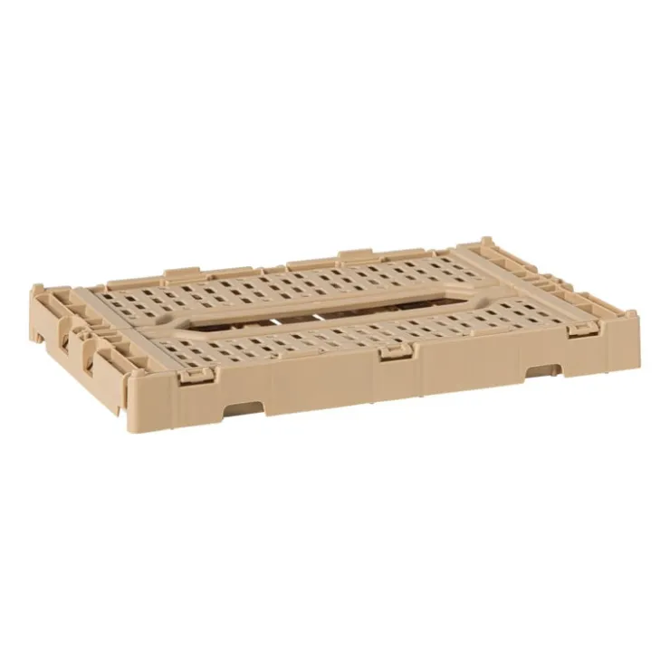Xenos Vouwkrat middel - beige - 10.5x27x17 cm- Kratjes