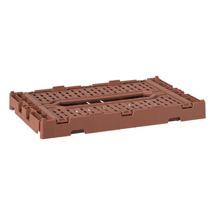 Xenos Vouwkrat middel - bruin - 10.5x27x17 cm- Kratjes