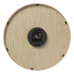 Xenos Wandklok houten rand - bruin - ø41 cm- Klokken