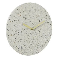 Xenos Wandklok Terrazzo rond - ø29.5x4 cm- Klokken