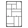 Xenos Wandrek XL met clips - 90x55x3 cm- Wandrekken