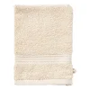 Xenos Washandje - beige - 16x21 cm- Badtextiel|Badkamer Accessoires