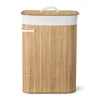 Xenos Wasmand bamboe - naturel - 72 liter- Wasmanden