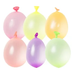 Xenos Waterballonnen neon - multikleur - set van 50- Ballonnen