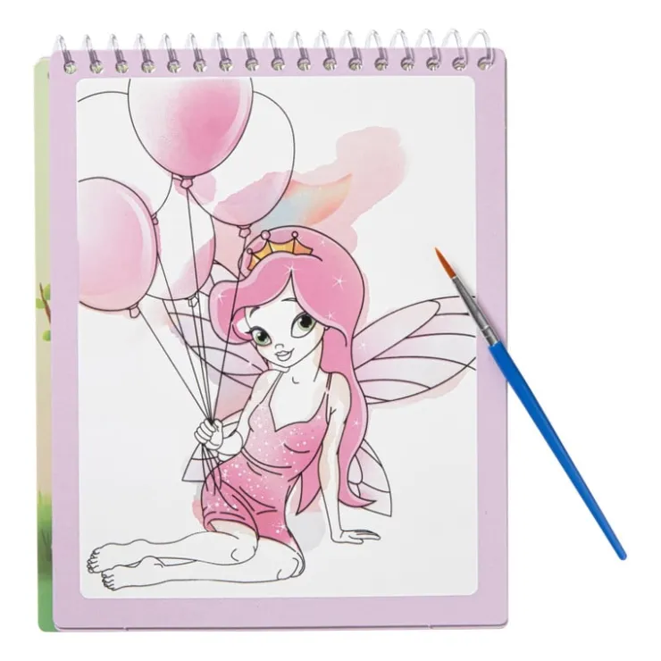 Xenos Waterkleurboek prinsessen - 25.5x17 cm- Kleurboeken