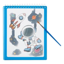 Xenos Waterkleurboek ruimte - 25.5x17 cm- Kleurboeken