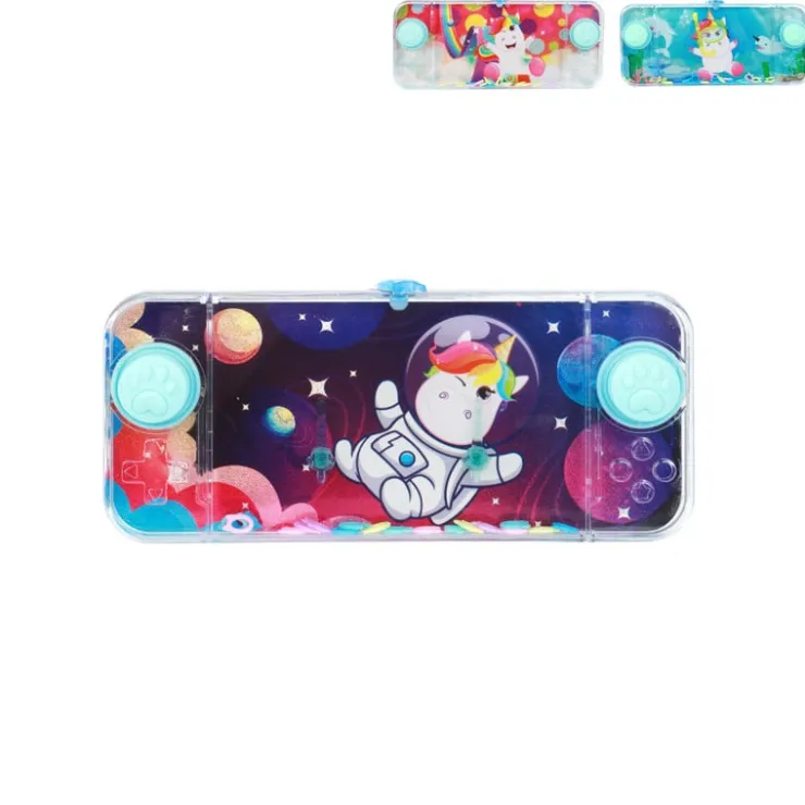Xenos Waterspelletje eenhoorn - multikleur - diverse varianten- Spellen