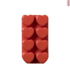 Xenos Wax hartjes set van 8 - diverse varianten- Waxmelts