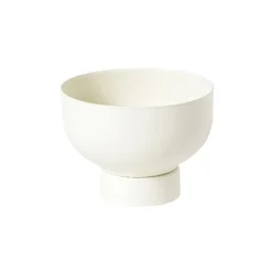 Xenos Waxinelichthouder met standaard - wit - ø8x6 cm- Waxinelichthouders