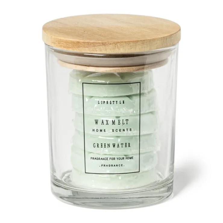 Xenos Waxmelts in pot - green water - set van 6- Waxmelts