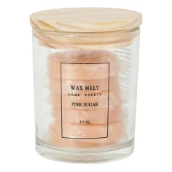Xenos Waxmelts in pot - pink sugar - set van 6- Waxmelts